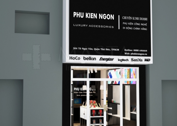 THIẾT KẾ SHOP ĐIỆN THOẠI - ANH DŨNG